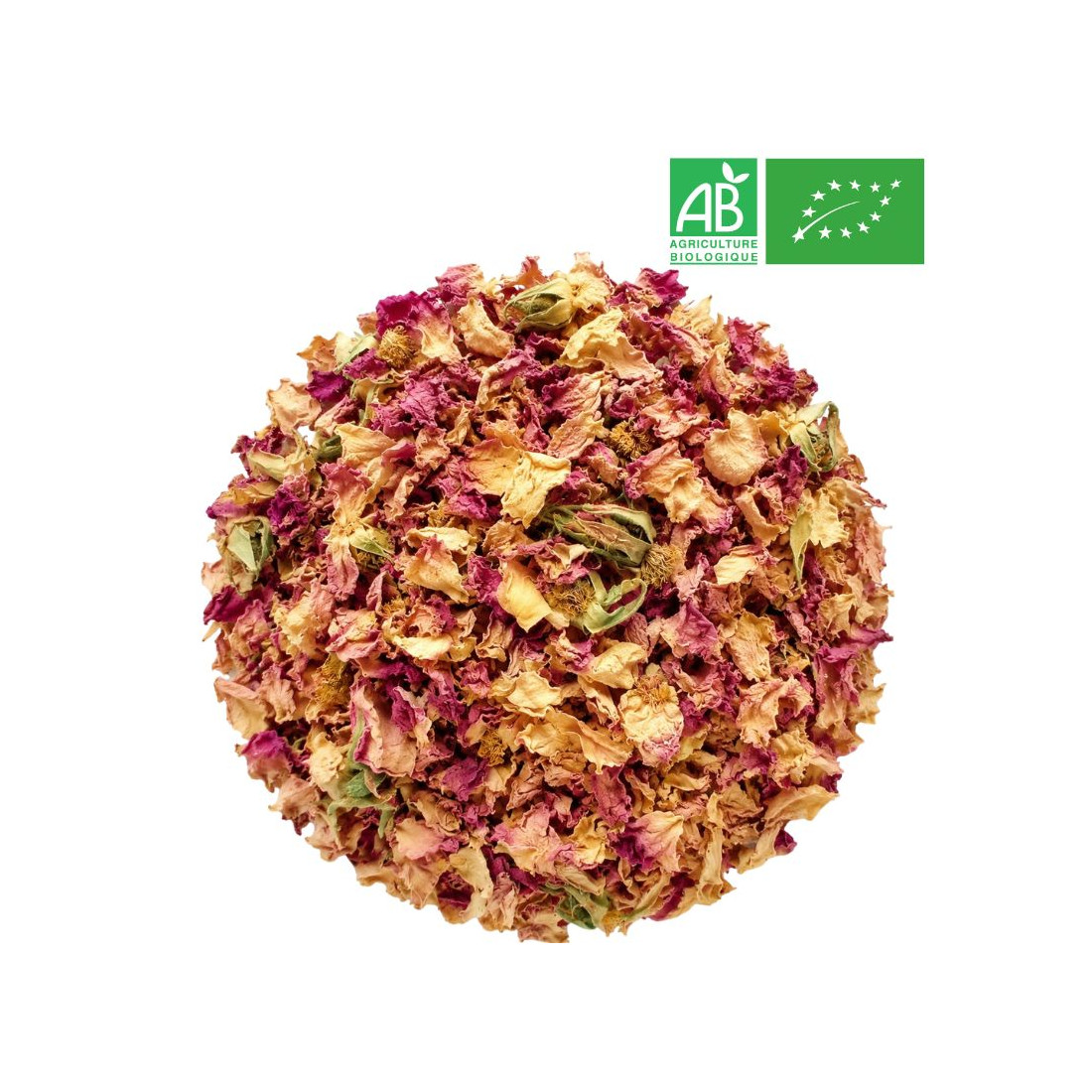 Fleurs de Rose Bio Grossiste Herboristerie Bio