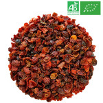 Cynorrhodon Bio - Fruit coupé -Grossiste - Herboristerie - Grossiste-Thé.com