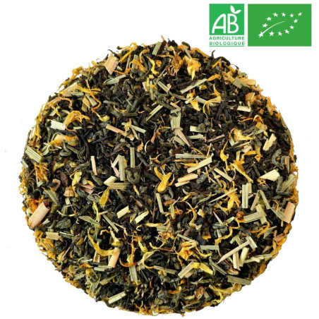 Fournisseur Mélange de Thés Saveur Citron Vanille Grossiste Thé Vert et Thé Noir Bio