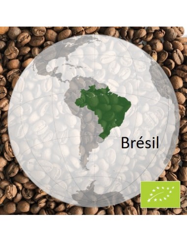 Café du Brésil Bio 1kg - En grain