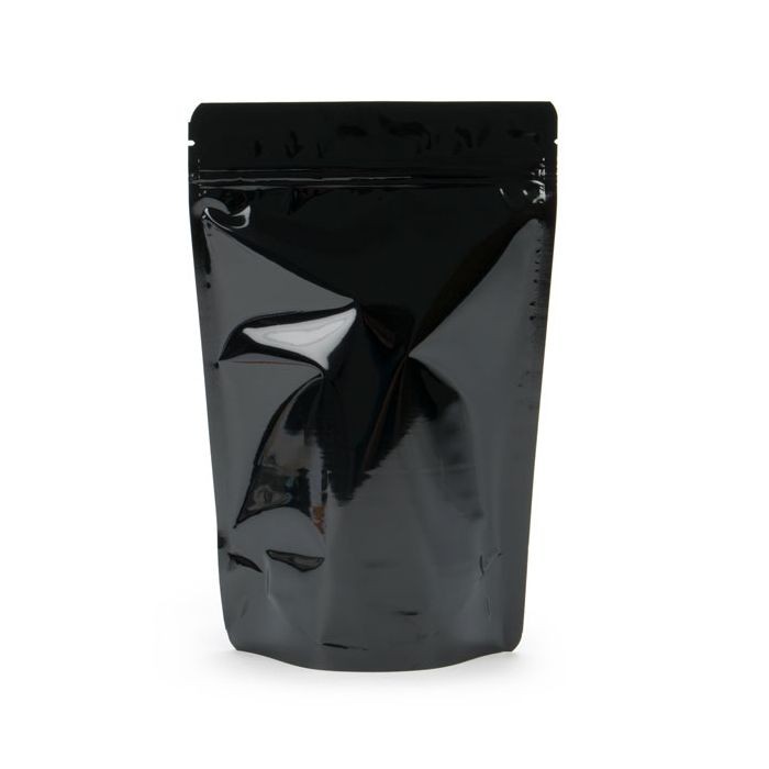 Doypack Noir Brillant (50g) - Sachet Emballage Vrac en lot - Packaging